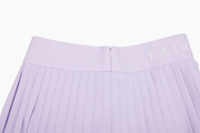 PIQUE PLEATS SKIRT