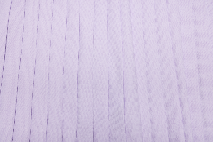 PIQUE PLEATS SKIRT