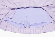 PIQUE PLEATS SKIRT