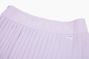 PIQUE PLEATS SKIRT