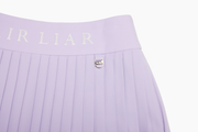 PIQUE PLEATS SKIRT