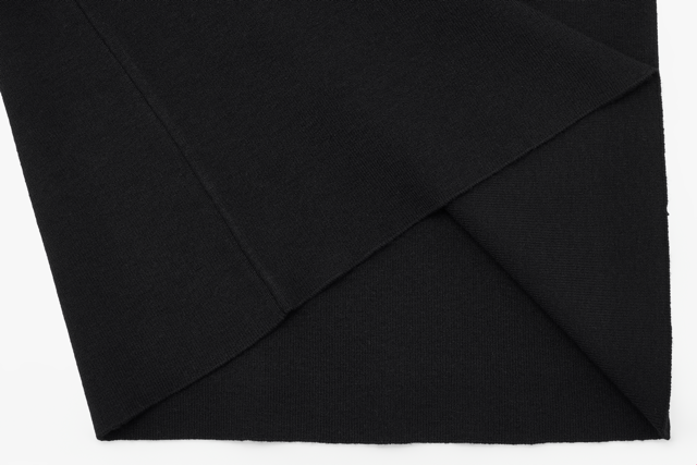 FLAT COLLAR OPEN POINTED KNIT
