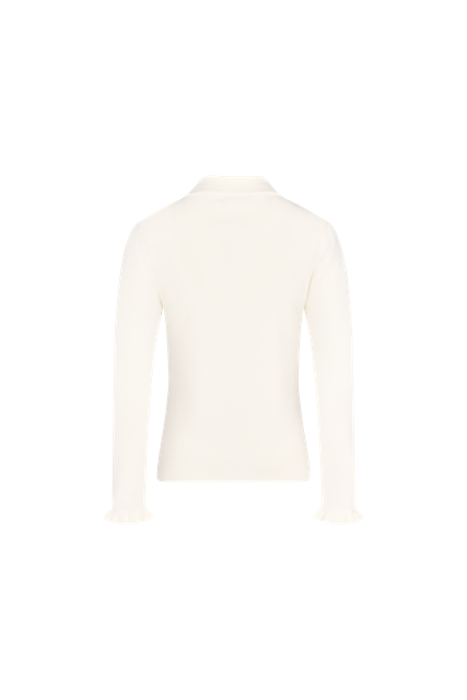 FLAT COLLAR OPEN POINTED KNIT