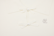 FLAT COLLAR OPEN POINTED KNIT