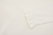 FLAT COLLAR OPEN POINTED KNIT