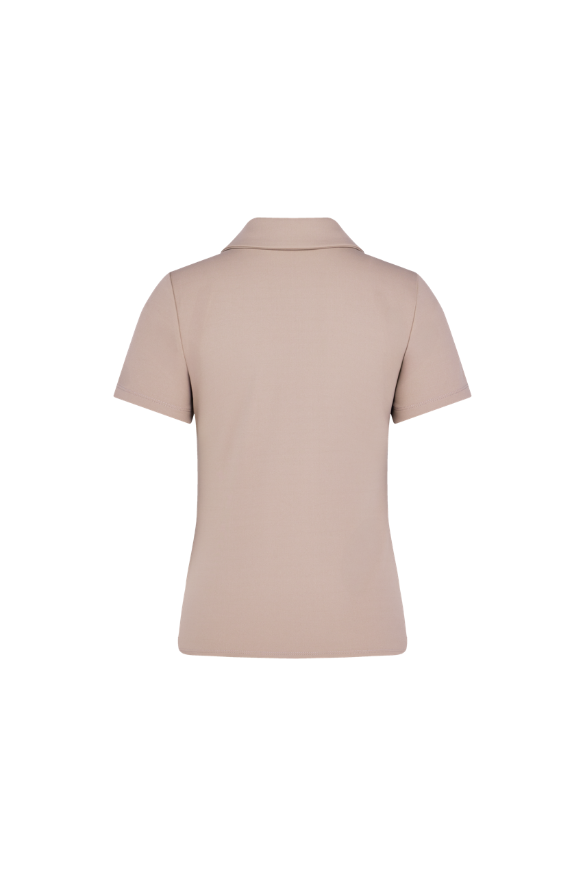 SLIM FIT ZIP TSHIRT