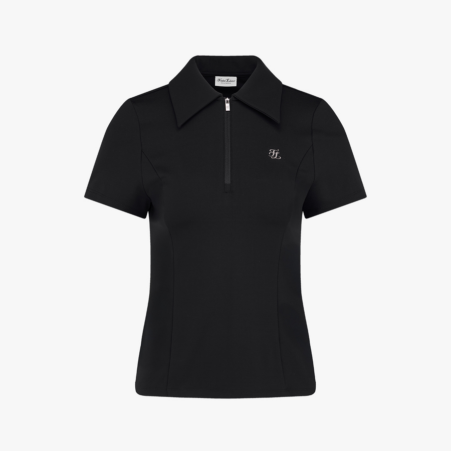 SLIM FIT ZIP TSHIRT