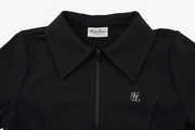 SLIM FIT ZIP TSHIRT