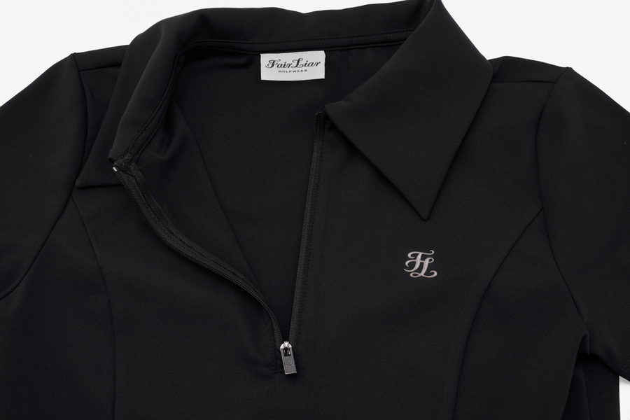 SLIM FIT ZIP TSHIRT