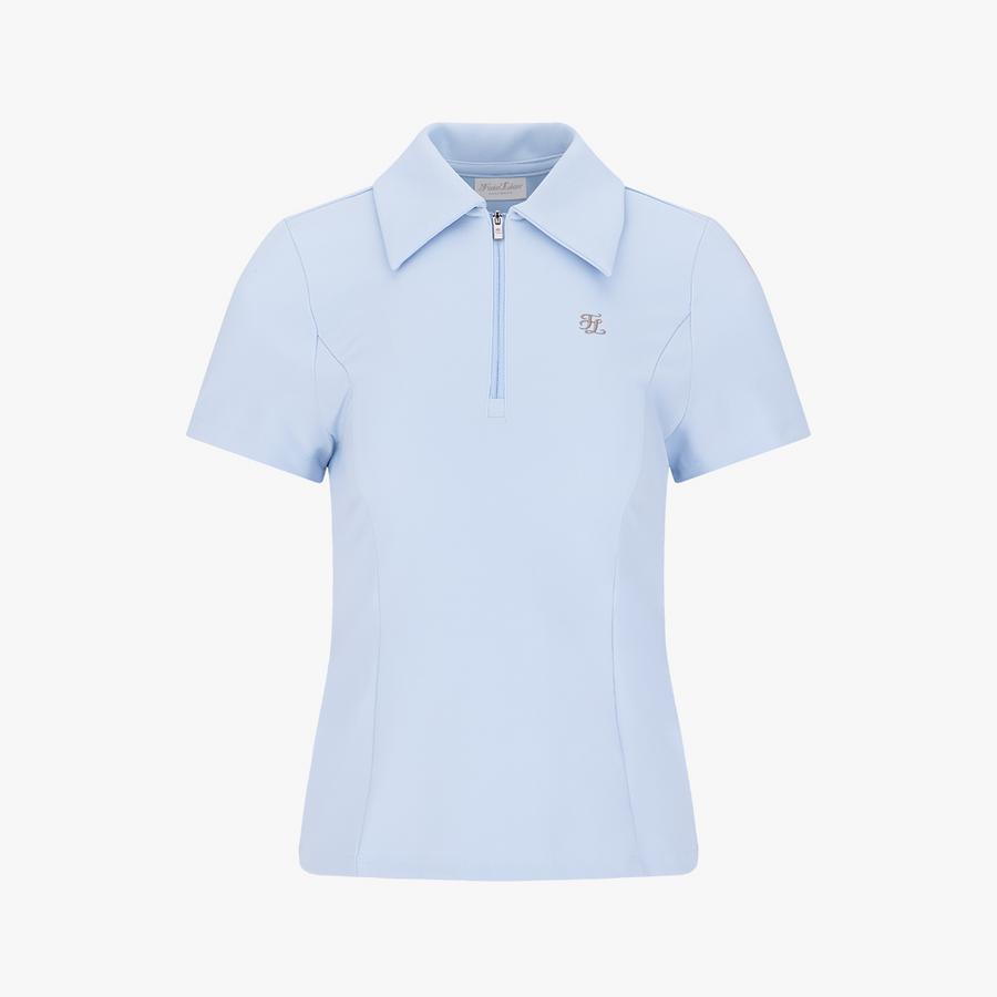 SLIM FIT ZIP TSHIRT