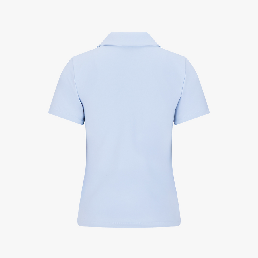SLIM FIT ZIP TSHIRT