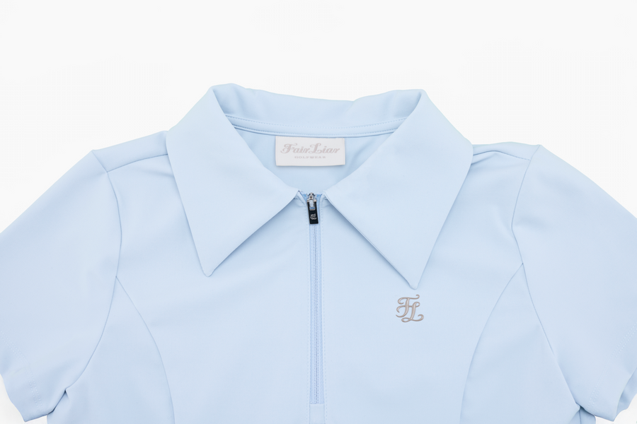 SLIM FIT ZIP TSHIRT