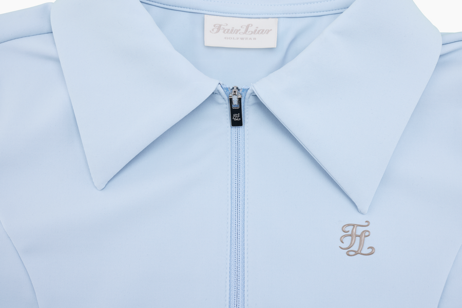 SLIM FIT ZIP TSHIRT