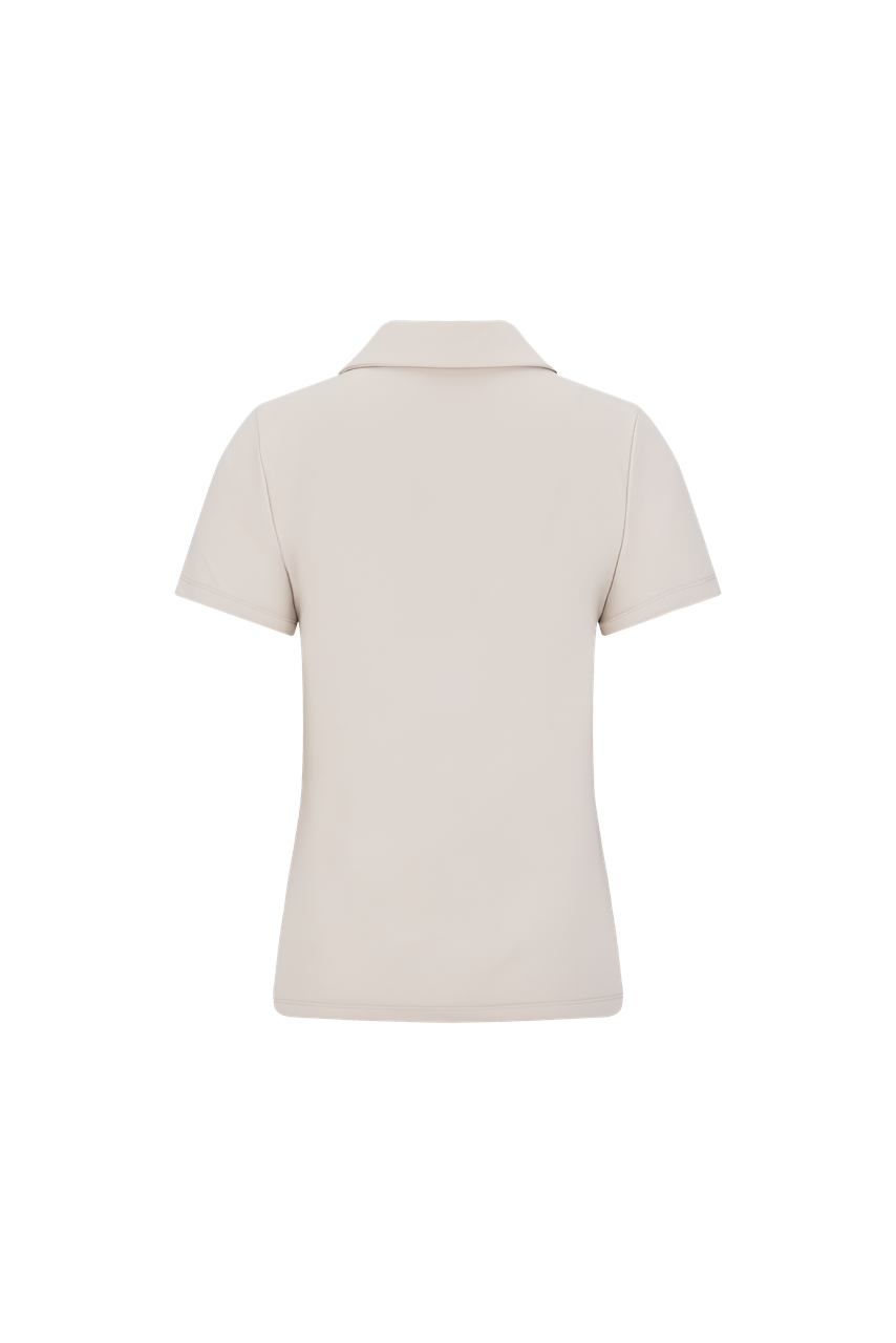 SLIM FIT ZIP TSHIRT