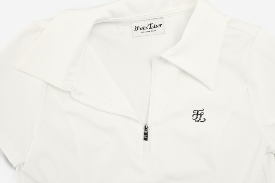 SLIM FIT ZIP TSHIRT
