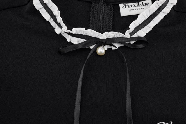 RUFFLED RIBBON TSHIRT