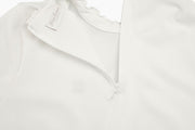 RUFFLED RIBBON TSHIRT