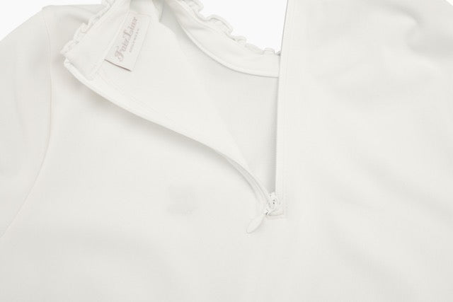 RUFFLED RIBBON TSHIRT