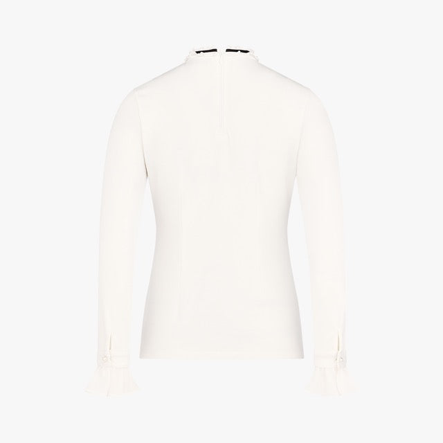 RUFFLED RIBBON TSHIRT