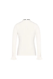 RUFFLED RIBBON TSHIRT
