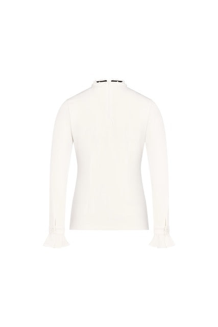 RUFFLED RIBBON TSHIRT