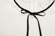 RUFFLED RIBBON TSHIRT