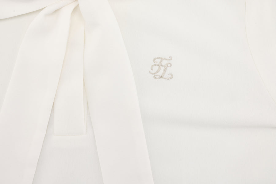 TIE MOCKNECK TSHIRT