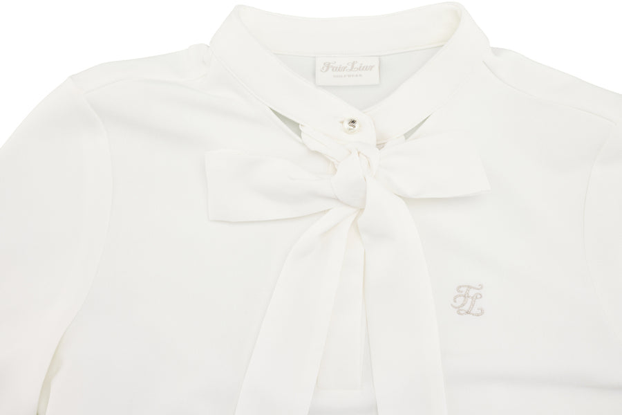 TIE MOCKNECK TSHIRT