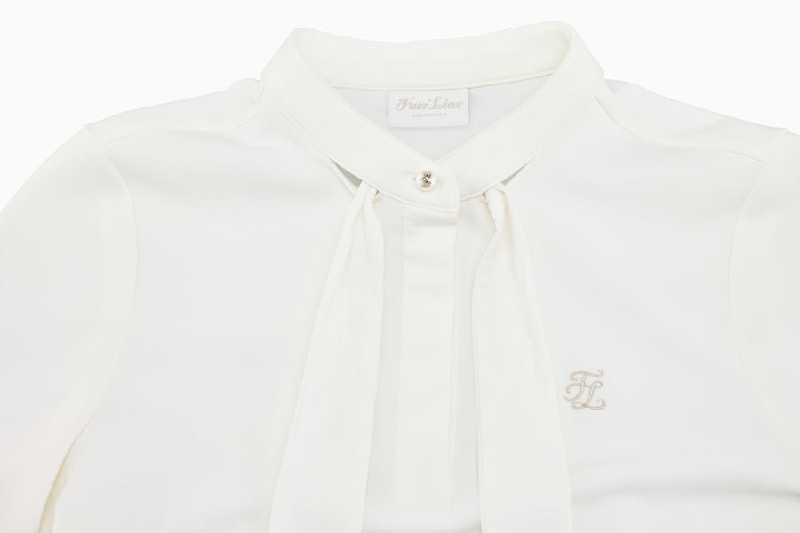 TIE MOCKNECK TSHIRT