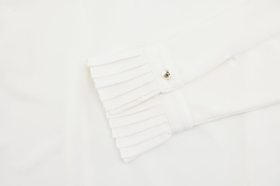 TIE MOCKNECK TSHIRT