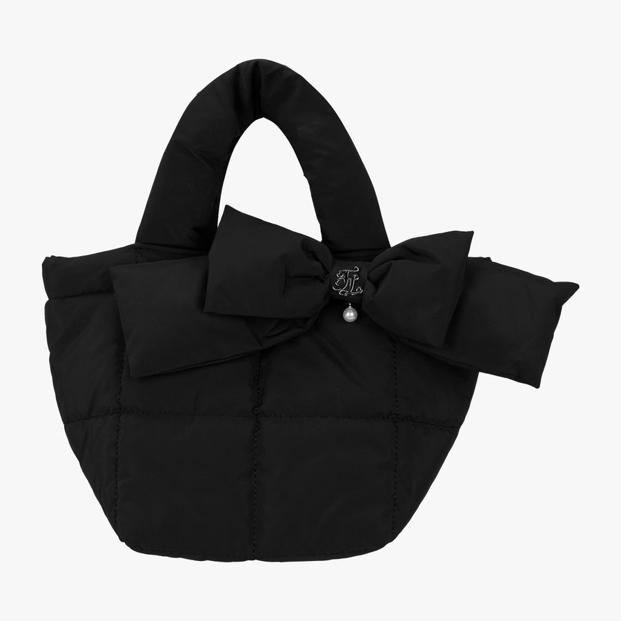 PADDED RIBBON TOTE BAG