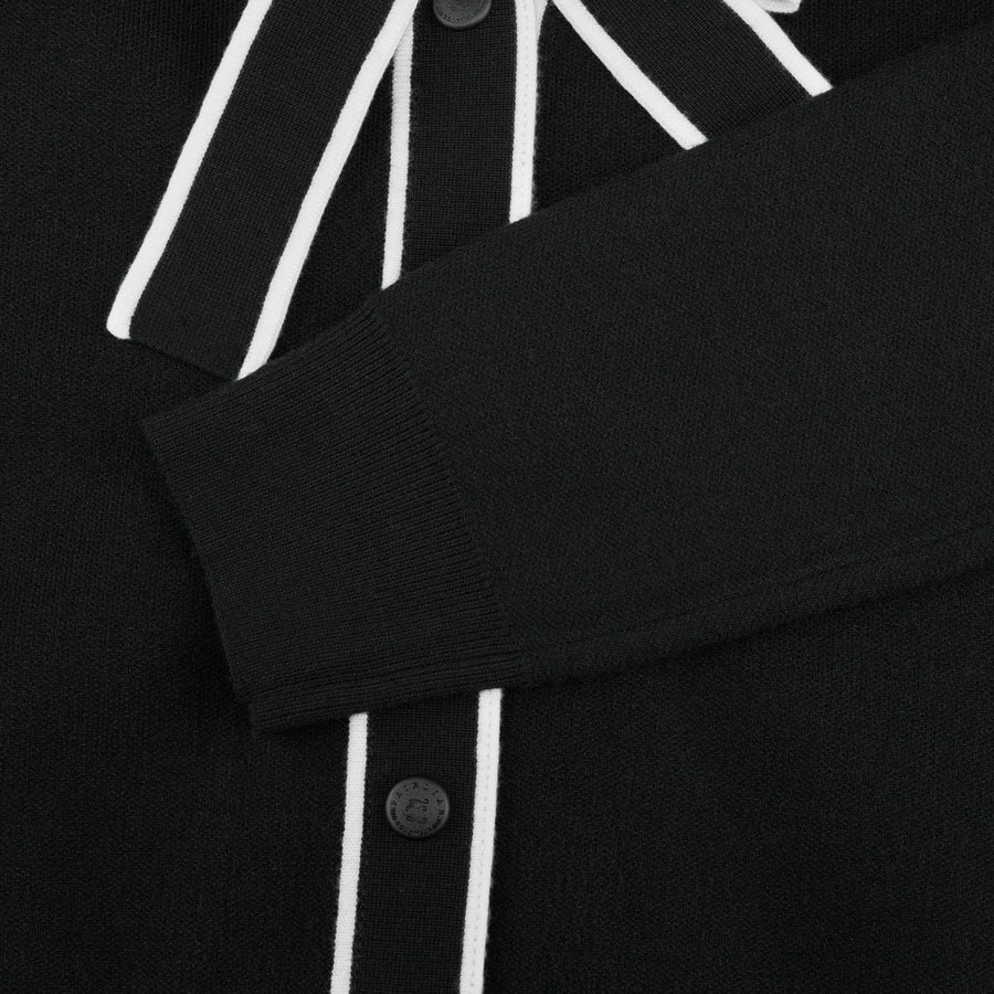 RIBBON V-NECK CARDIGAN