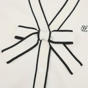 RIBBON V-NECK CARDIGAN