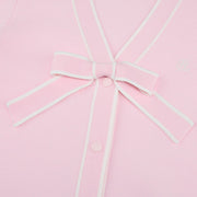 RIBBON V-NECK CARDIGAN