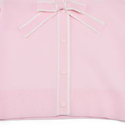 RIBBON V-NECK CARDIGAN