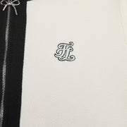 RIBBON ZIPPER CARDIGAN