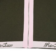 RIBBON ZIPPER CARDIGAN