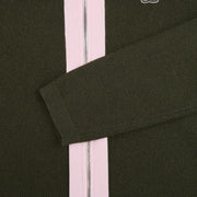 RIBBON ZIPPER CARDIGAN