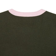 RIBBON ZIPPER CARDIGAN