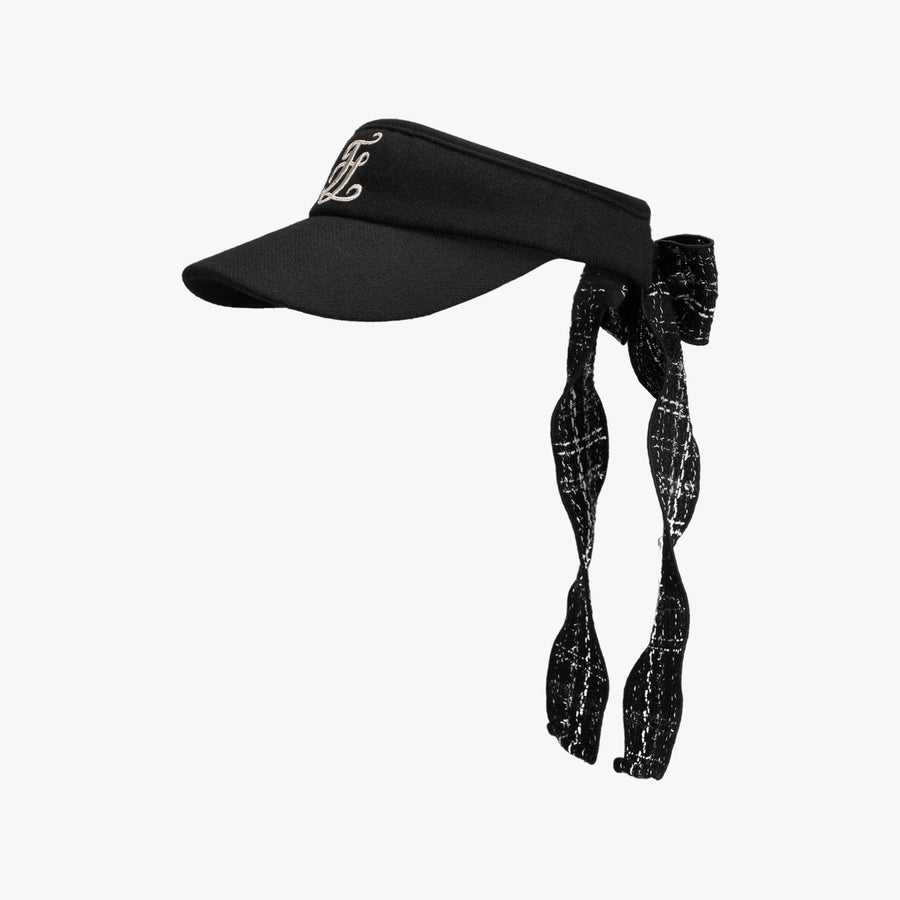 TWEED RIBBON VISOR