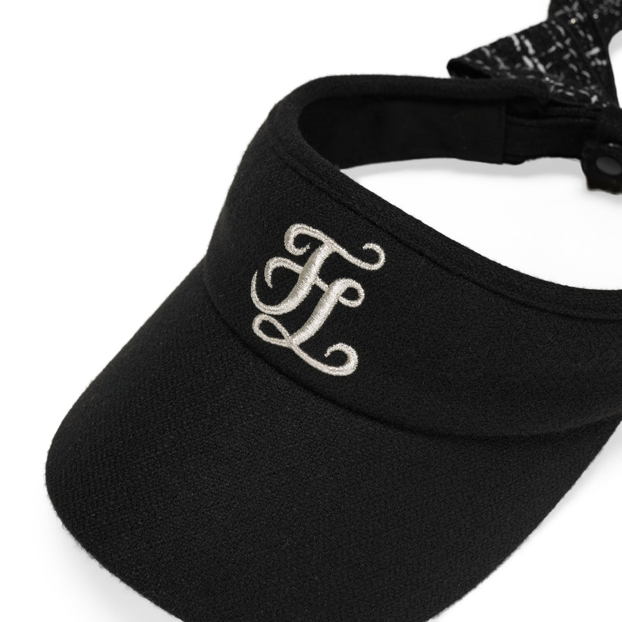 TWEED RIBBON VISOR