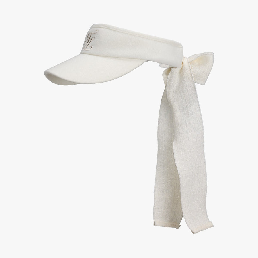TWEED RIBBON VISOR