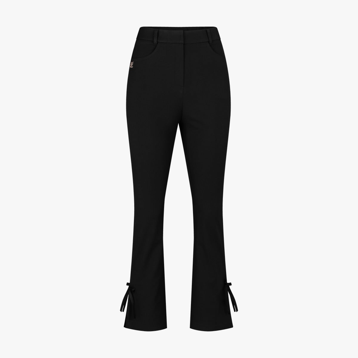 SIDE RIBBON SEMI-BOOTCUT PANTS