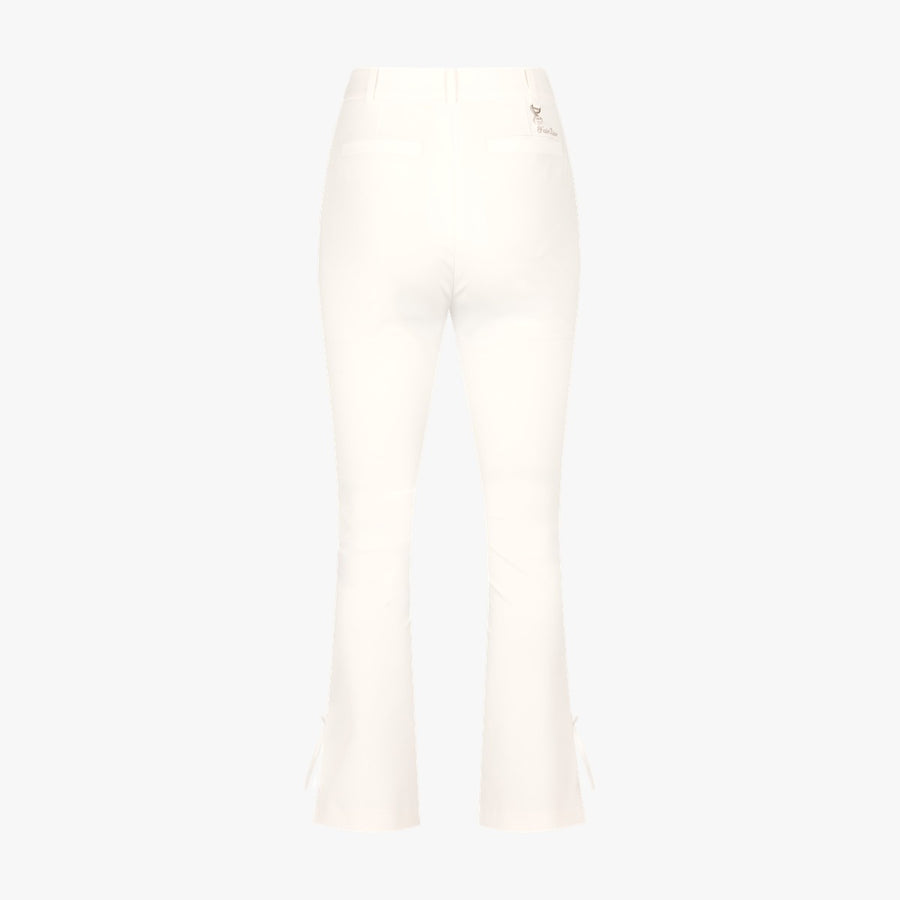 SIDE RIBBON SEMI-BOOTCUT PANTS