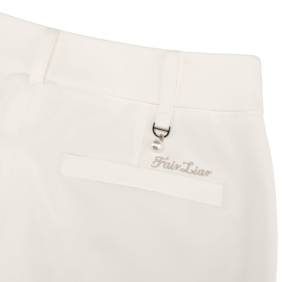 SIDE RIBBON SEMI-BOOTCUT PANTS