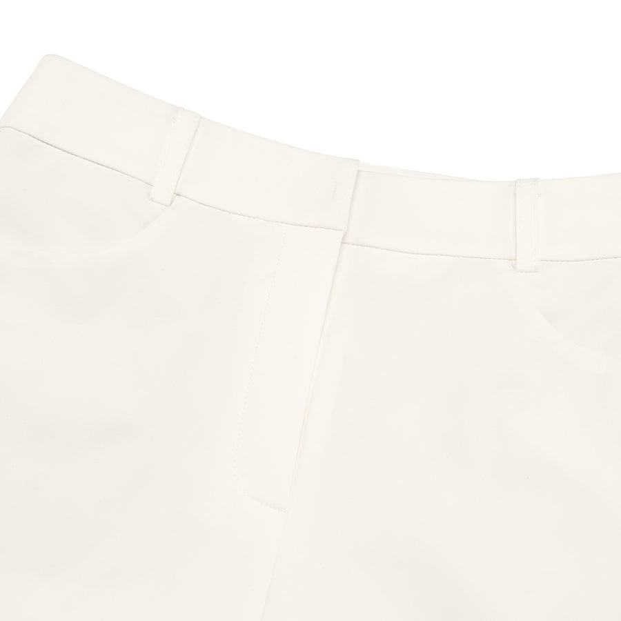 SIDE RIBBON SEMI-BOOTCUT PANTS