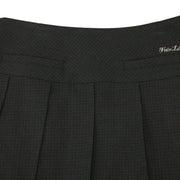 SIDE RIBBON CHECK SKIRT