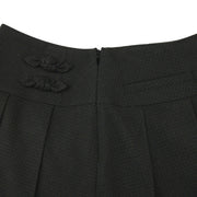 SIDE RIBBON CHECK SKIRT