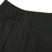 SIDE RIBBON CHECK SKIRT