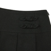 SIDE RIBBON CHECK SKIRT